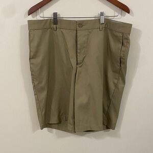 Nike Men's Khaki Flat Front Shorts
